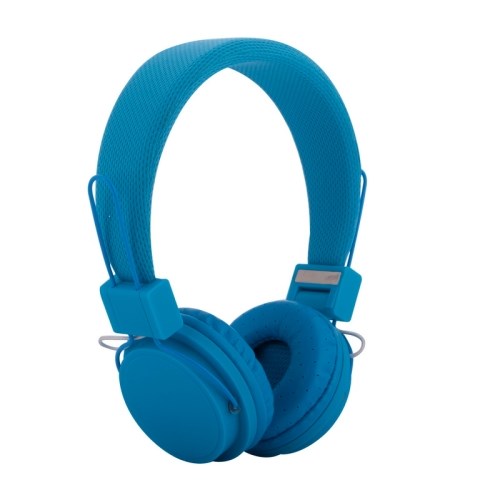 אוזניות קשת עם מיקרופון - כחול SN-2650