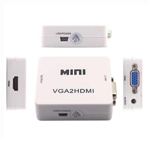 ממיר VGA + אודיו ל HDMI ( תמונה מספר 2 )