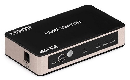 ממתג HDMI2.0.31 תומך 3D+4K אוטומטי