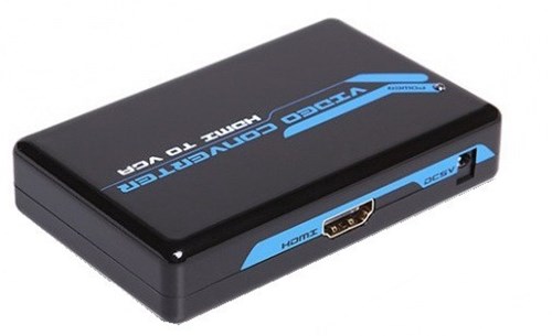 ממיר HDMI ל- VGA + אודיו + ספק כוח