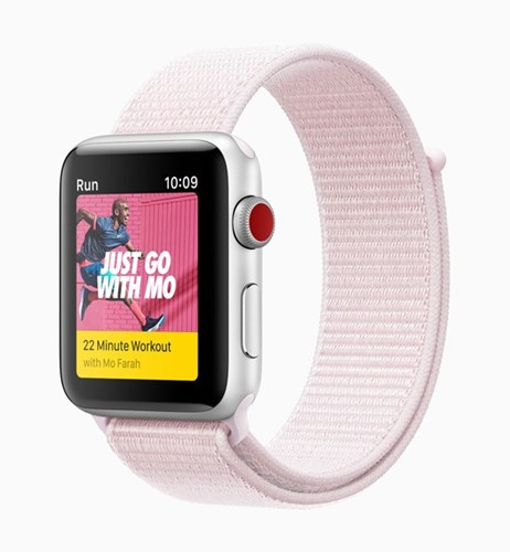 Apple Watch - צבע פנינה